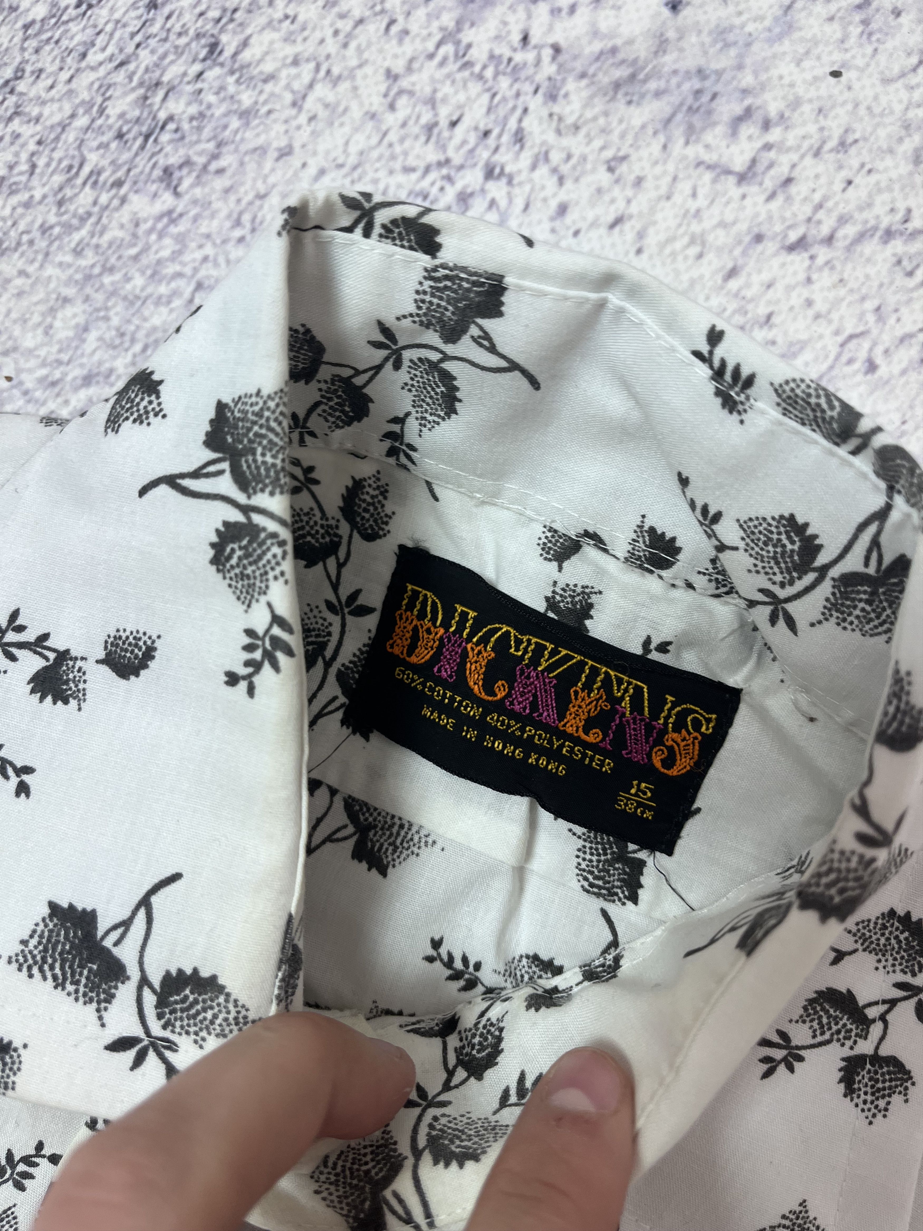 Japanese Brand × Vintage Vintage men’s shirt Bickens made in Hong Kong size S Size US S / EU 44-46 / 1 - 3 Thumbnail