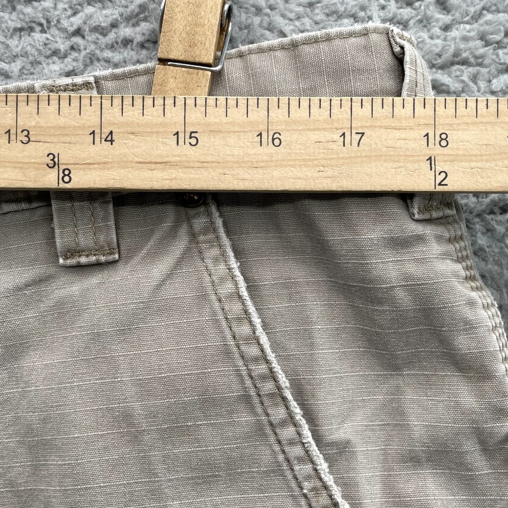 Carhartt VINTAGE Carhartt Ripstop Cargo Shorts Mens 36 Relaxed Workwear Hike Surplus 90s Size US 36 / EU 52 - 7 Thumbnail