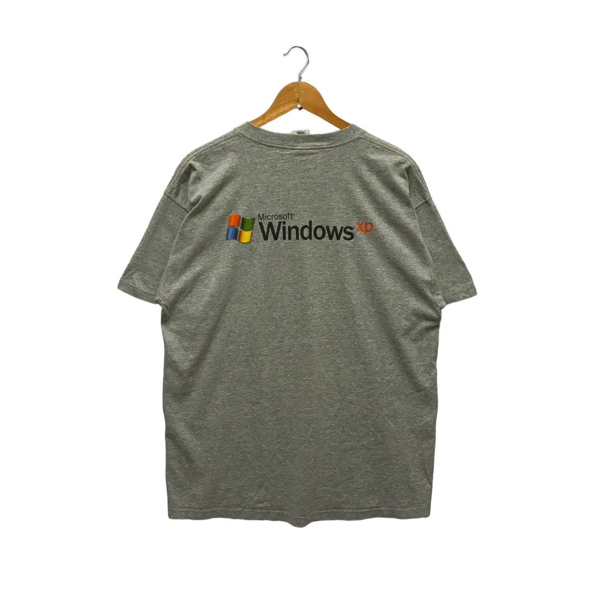 Fruit Of The Loom × Microsoft × Vintage Vintage Microsoft Windows Xp Promo Tshirt Size US L / EU 52-54 / 3 - 6 Thumbnail