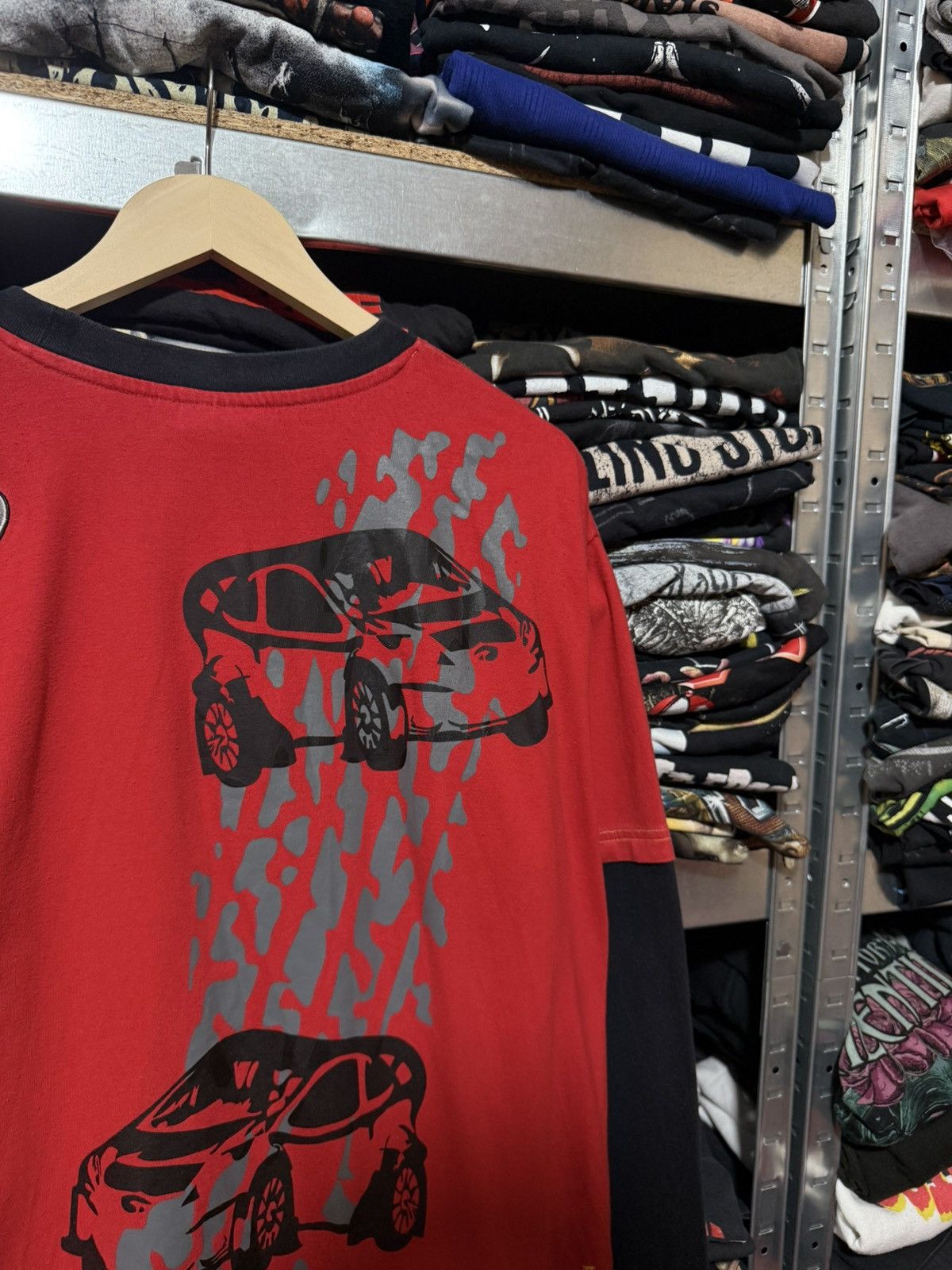 NASCAR Rare Ford MSE Racing NASCAR F1 Longsleeve T-Shirt Y2K Hype Size US XL / EU 56 / 4 - 5 Thumbnail