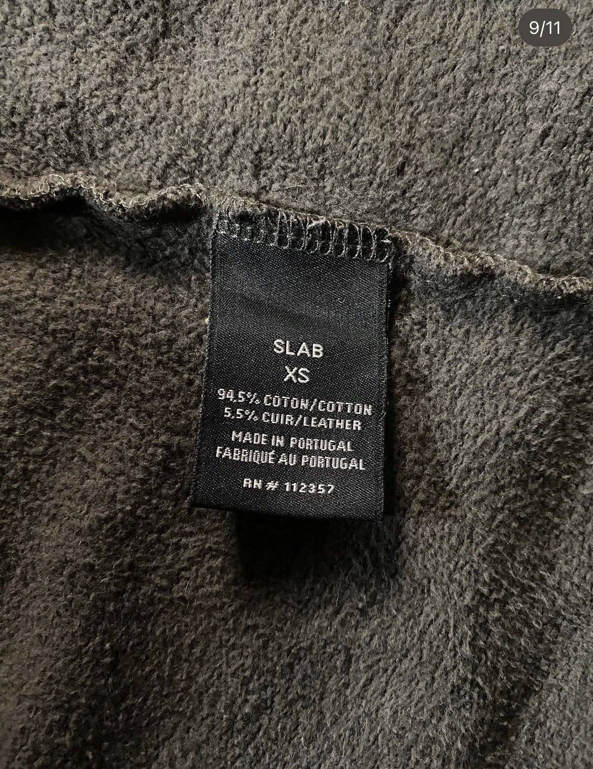 Rick Owens preownd Rick Owens SLAB 2004 Layered Hoodie – Size XS Size US XS / EU 42 / 0 - 8 Thumbnail
