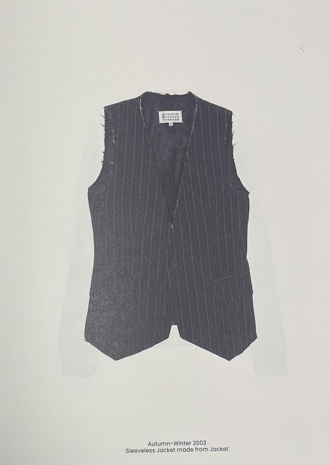 Maison Margiela Very Rare Margiela sleeveless jacket - collection 0-10 Size 48R - 8 Thumbnail