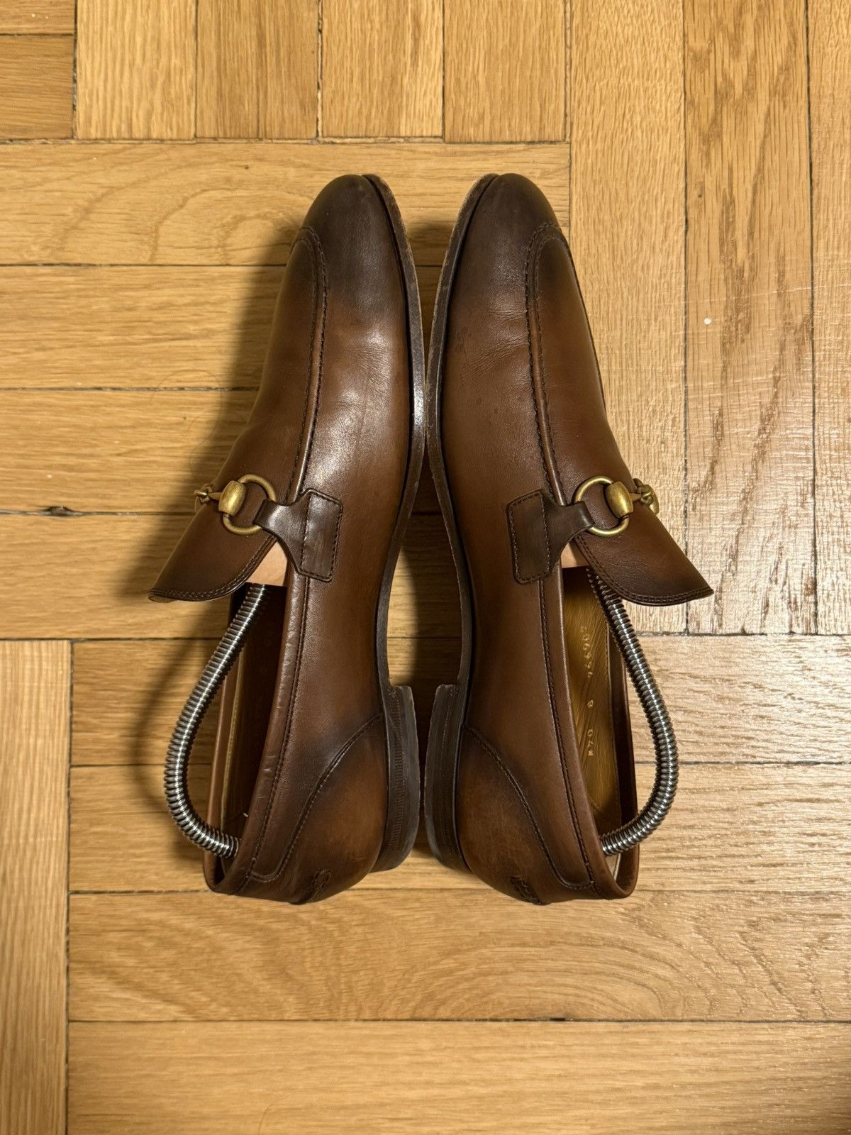 Gucci Gucci Men’s Dark Brown Jordaan Loafers Size US 8.5 / EU 41-42 - 5 Thumbnail