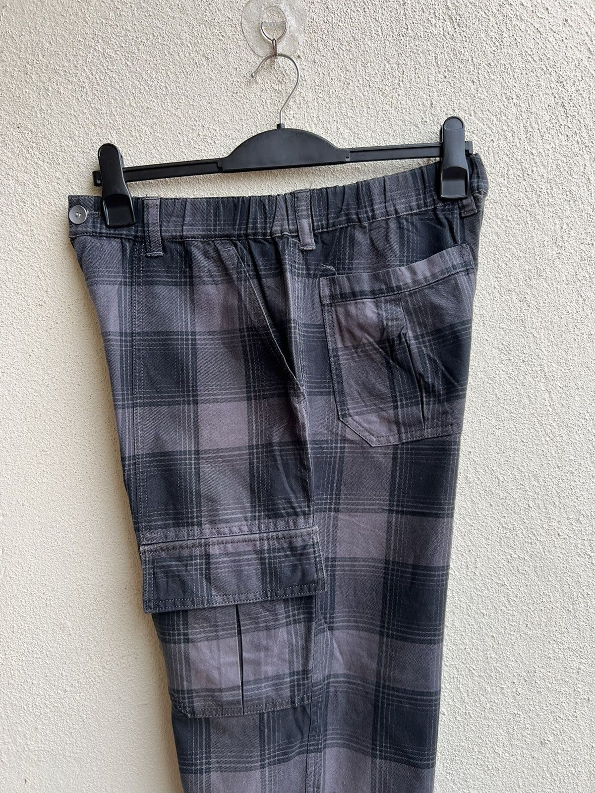 Vintage VTG MILK BOY Japan Check Cargo Trouser Pant Size US 30 / EU 46 - 23 Thumbnail
