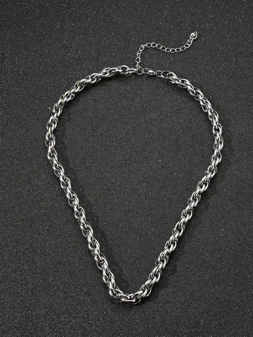 Other Retro Punk Minimal Vintage Chain Link Steel Size ONE SIZE - 2 Thumbnail