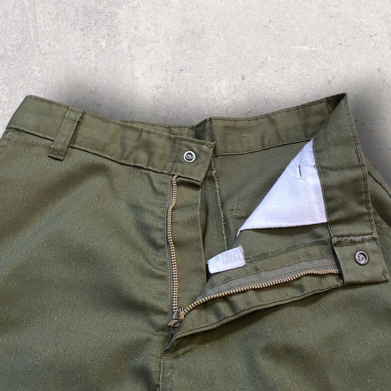 Vintage Vintage Boy Scout Uniform Olive Green Slim Fit Chino Pants Size 28" / US 6 / IT 42 - 5 Thumbnail