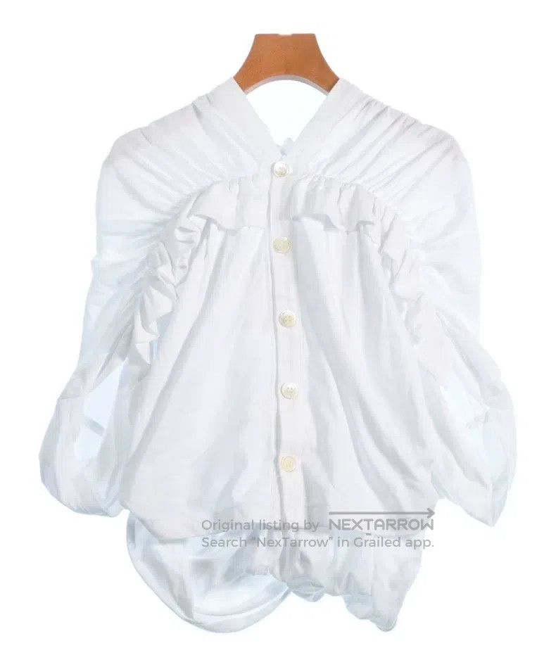 Comme des Garcons Comme Des Garcons White T-Shirt Size S / US 4 / IT 40 - 1 Thumbnail