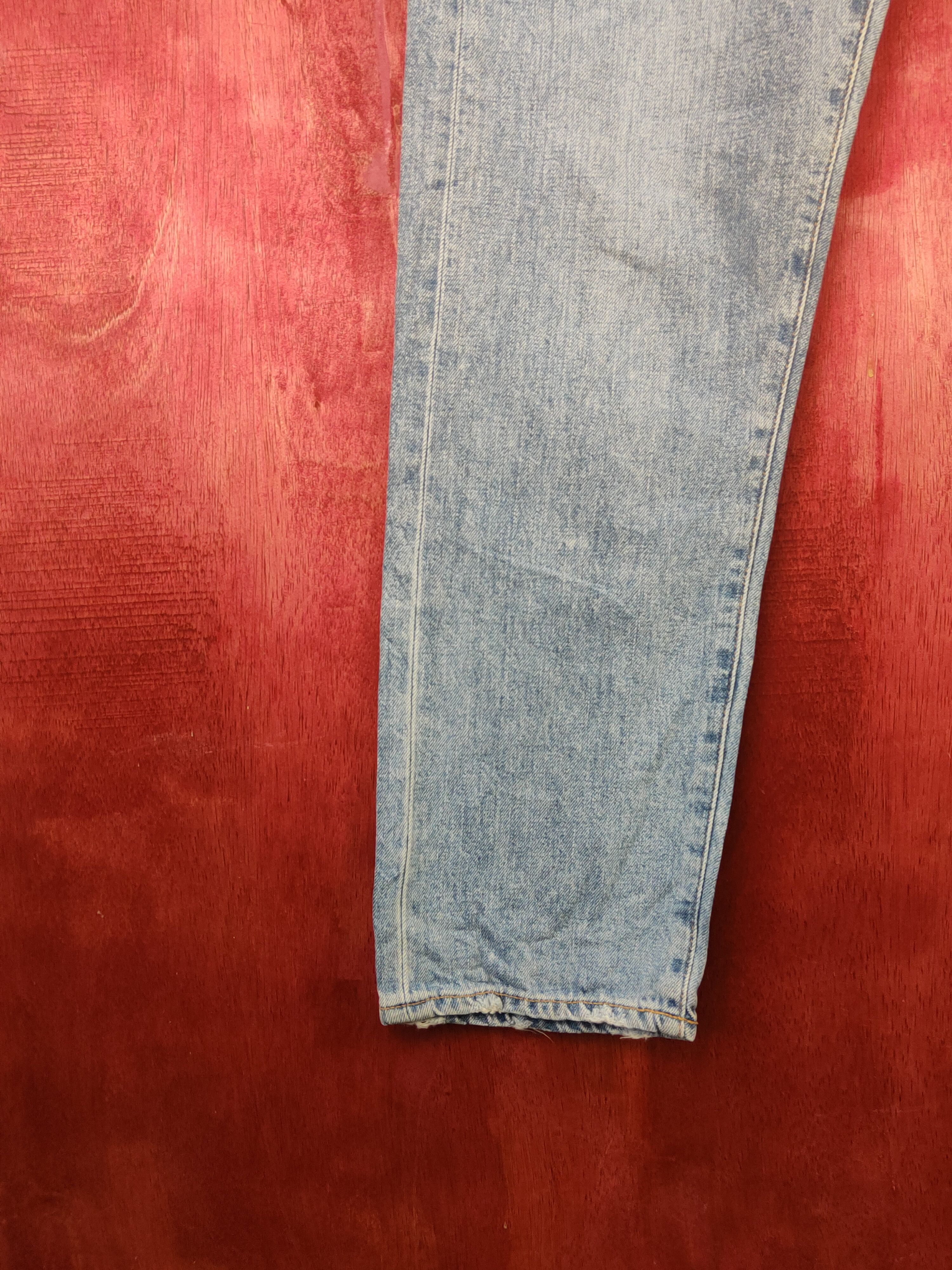 Japanese Brand Ingrid Blue Distressed ripped vintage Denim #S1545 Size US 29 - 4 Thumbnail