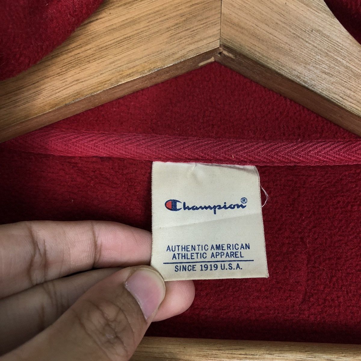 Champion 🔥Vtg Fleece Jacket Worker Champion Blizzak Racing Sports Size US M / EU 48-50 / 2 - 17 Thumbnail