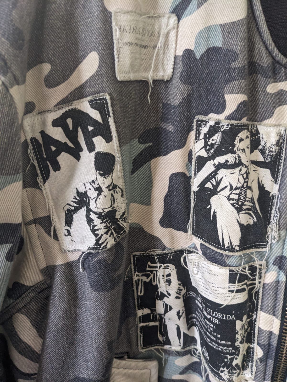 Rough Simmons Rough Simons 'Ora Ora' Jojo Bomber Size US XL / EU 56 / 4 - 6 Thumbnail