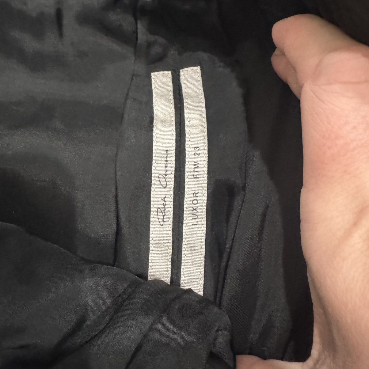 Rick Owens Rick Owens Basket Swingers Drawstring Leather Shorts Black Size US 38 / EU 54 - 6 Thumbnail