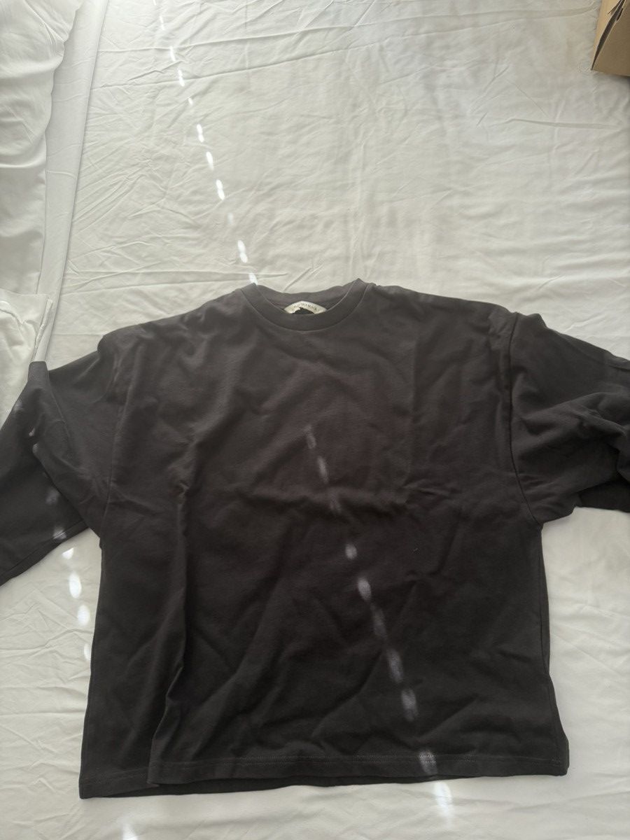 Florence Black Gray cropped tee Size US M / EU 48-50 / 2 - 2 Thumbnail