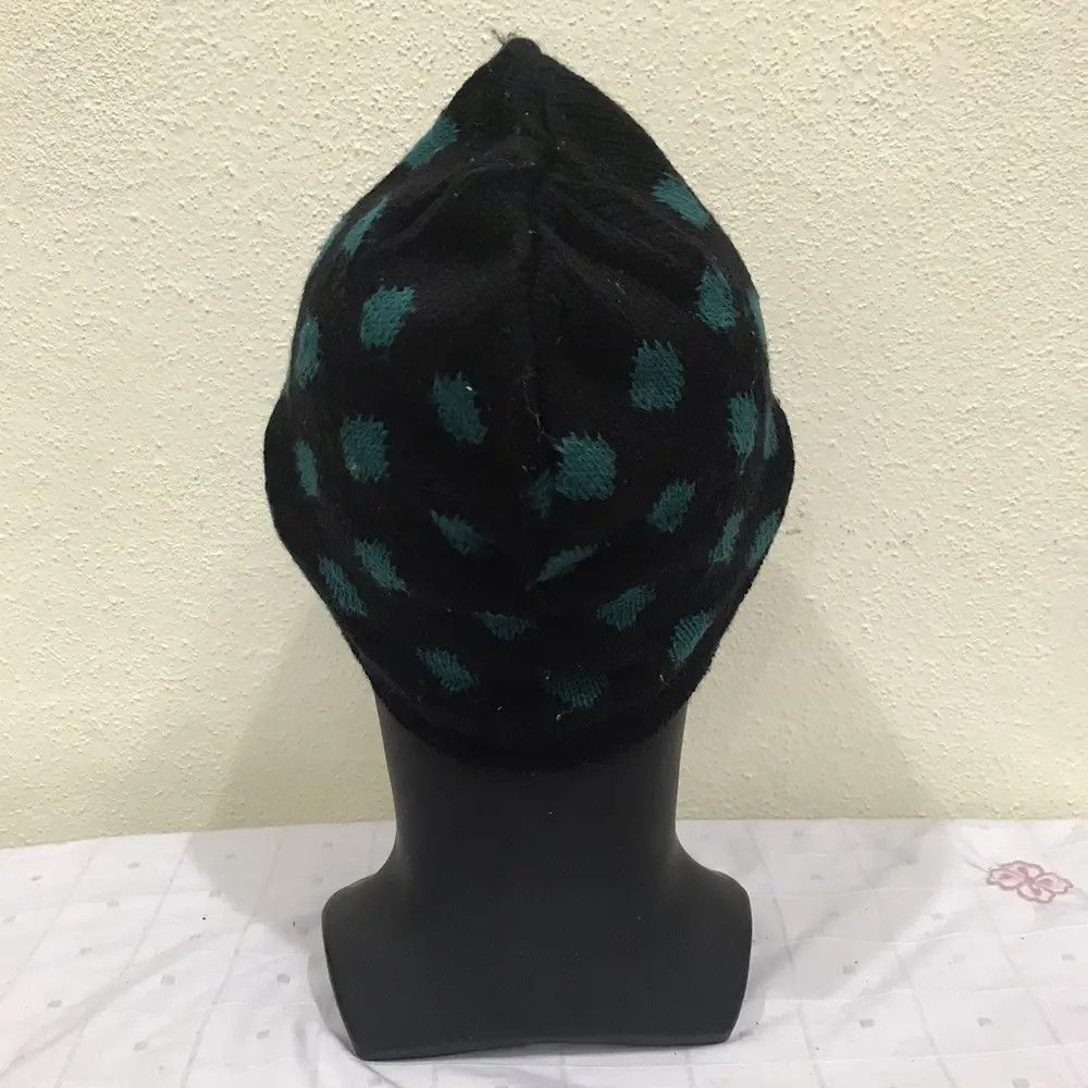 Japanese Brand × Vintage Japanese Brand Polkadot Beanie Hat Size ONE SIZE - 4 Thumbnail