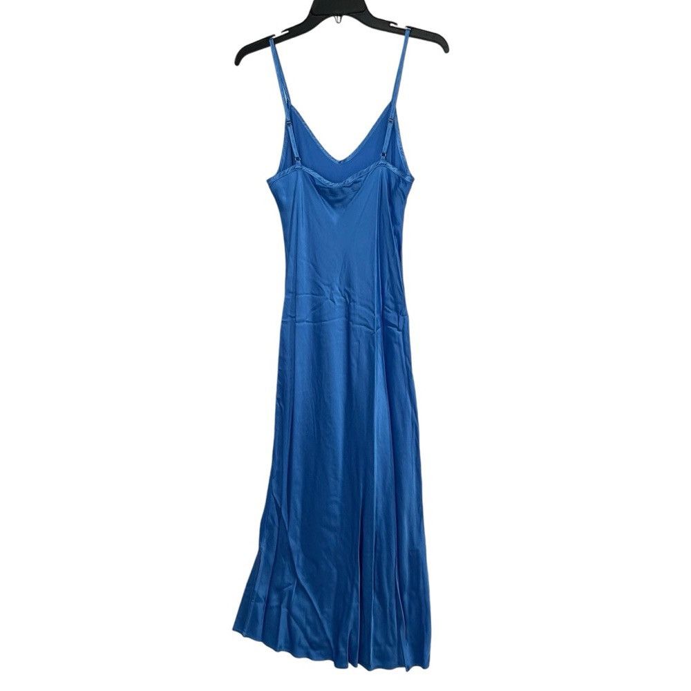 Enza Costa ENZA COSTA SATIN BIAS CUT SLIP DRESS IN POOL BLUE WOMENS Size S / US 4 / IT 40 - 8 Thumbnail