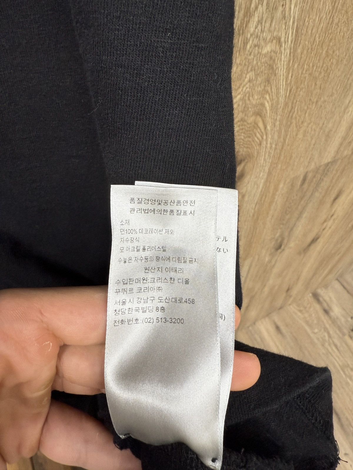 DENIM TEARS × Dior Dior tears Black Short Sleeve Size US L / EU 52-54 / 3 - 10 Thumbnail