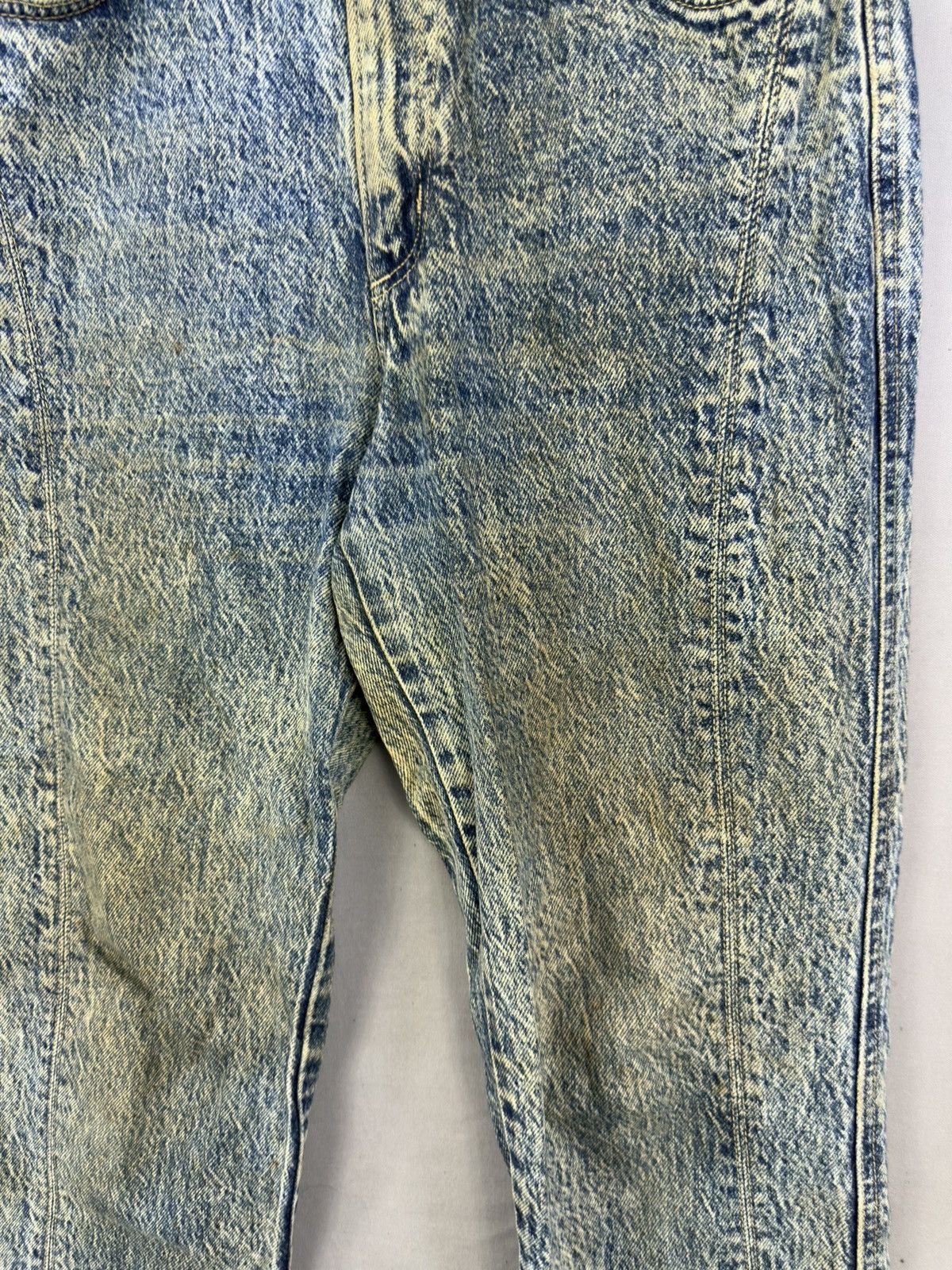 Wrangler Euro Wrangler Acid Wash Jeans Size US 30 / EU 46 - 3 Thumbnail