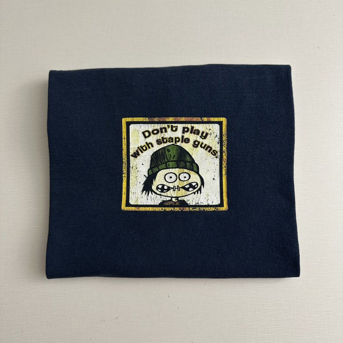 Vintage Vintage To the Edge Prime Cut Tees Dont Play w Staple Guns Size US L / EU 52-54 / 3 - 9 Thumbnail