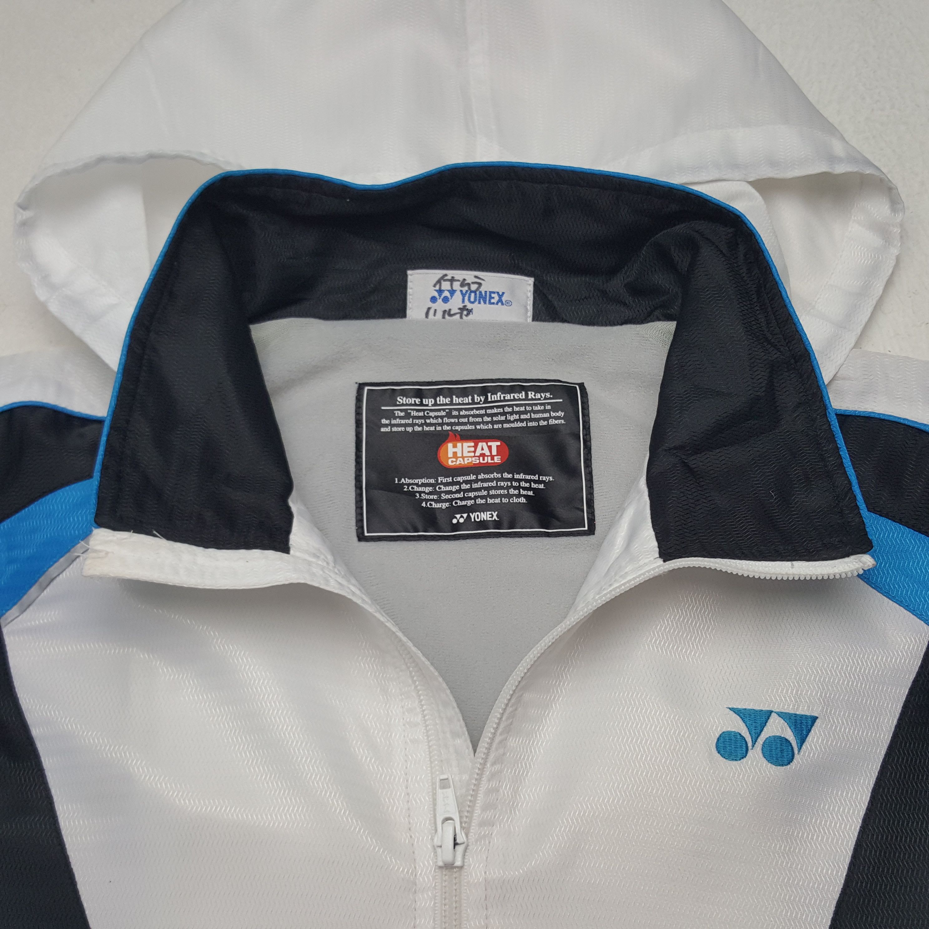 Vintage Vintage Yonex Badminton Brand Zipper Sport Jacket Size US M / EU 48-50 / 2 - 4 Thumbnail