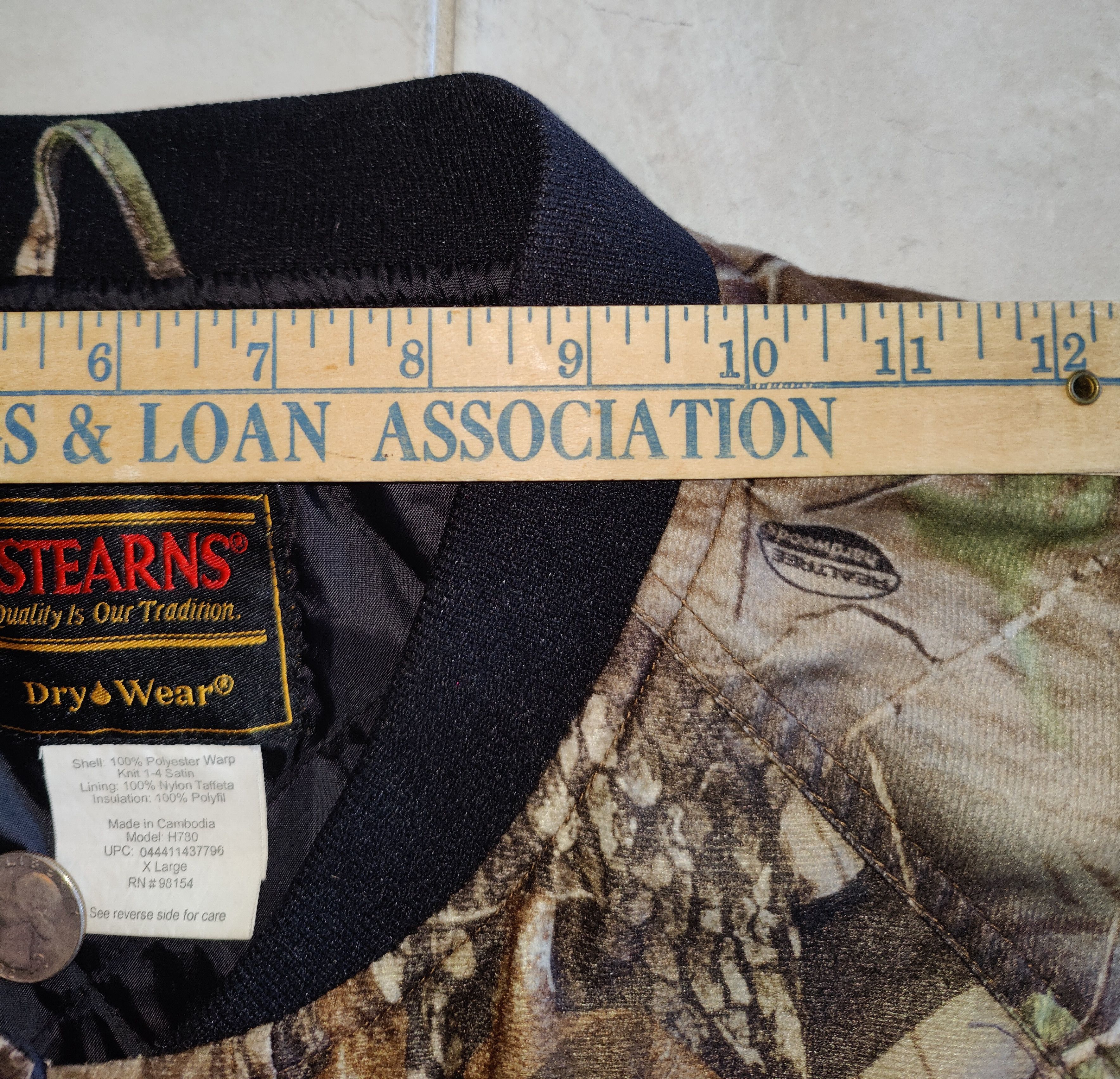 Realtree Stearns x Realtree Dry Wear Camo Button Jacket Size US XL / EU 56 / 4 - 5 Thumbnail