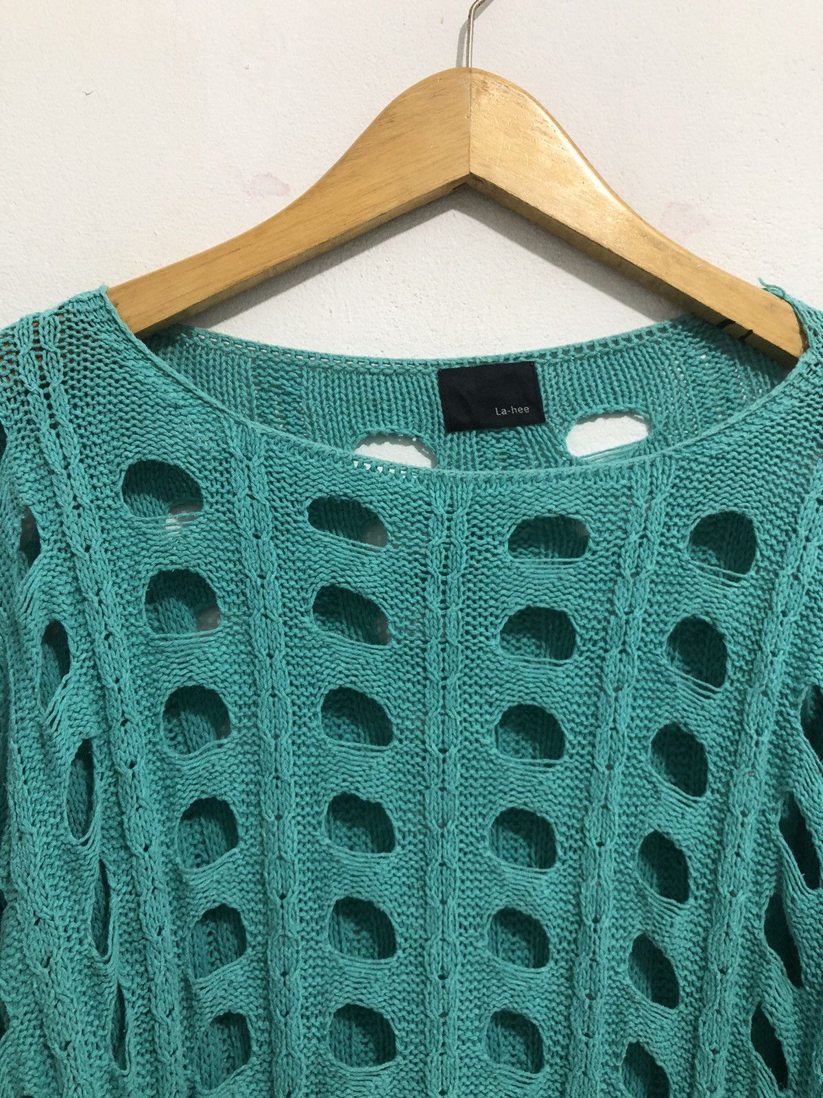 KMRii Japanese Distressed Open Knitted Fishnet Grunge Size US M / EU 48-50 / 2 - 6 Thumbnail