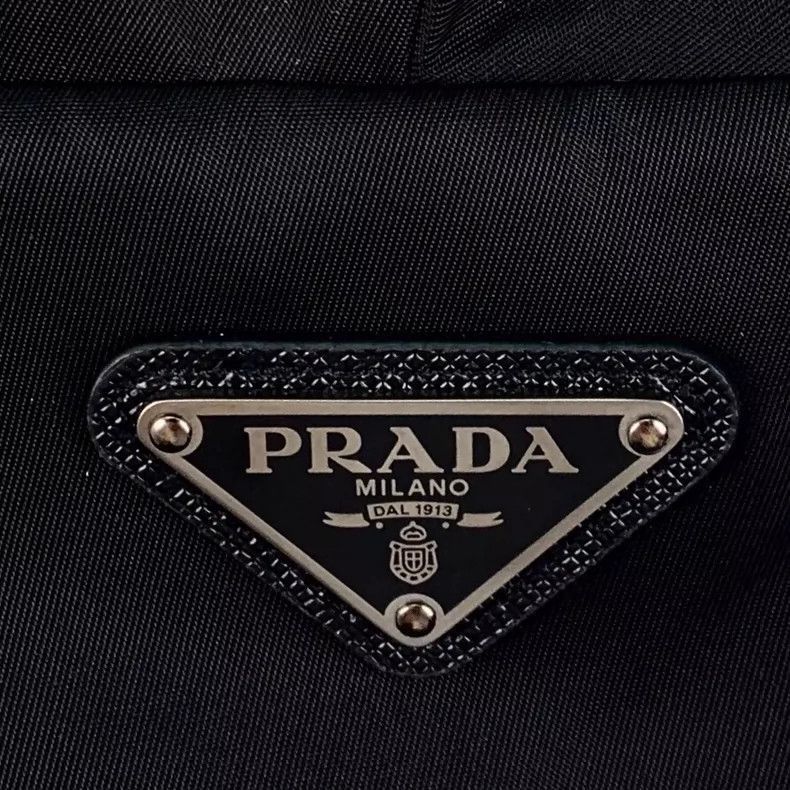 Prada Black Prada Triangle Logo Camisole Top -2505 Size S / US 4 / IT 40 - 5 Thumbnail