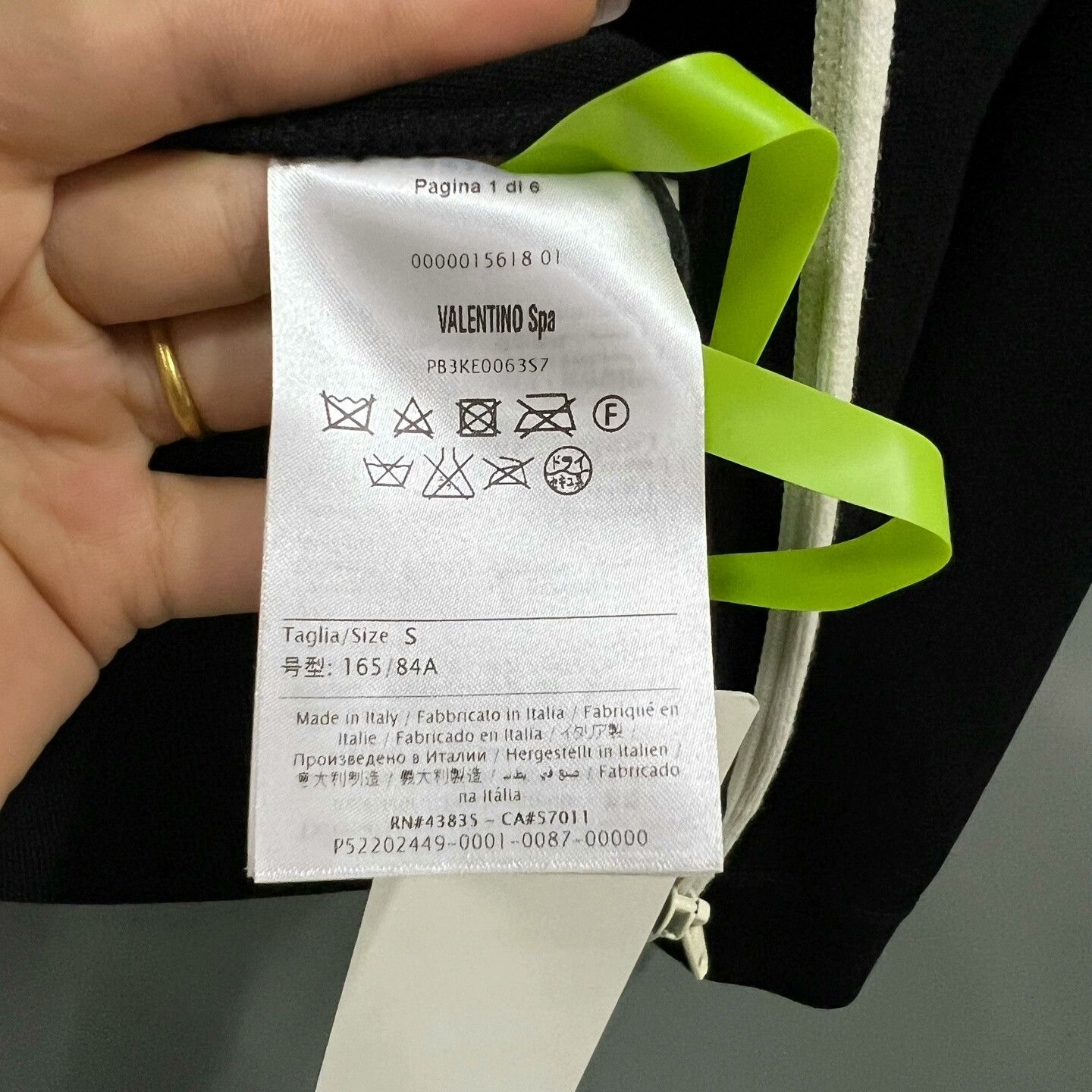 Valentino Valentino Back Fleece Embroidered Logo Jacket Size US S / EU 44-46 / 1 - 5 Thumbnail