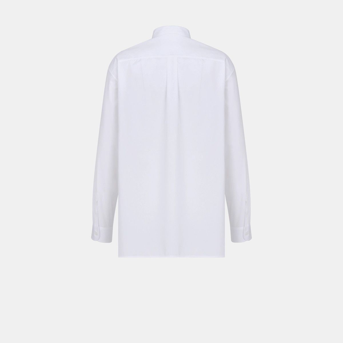 Dior o1w1db11024 Cd Interlaced Shirt in White Size US M / EU 48-50 / 2 - 2 Thumbnail
