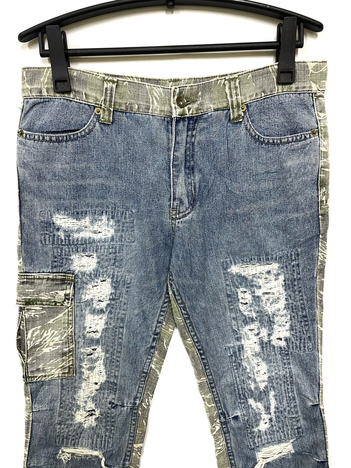 If Six Was Nine G.O.A design camo plus jeans by Semanticdesign Size US 34 / EU 50 - 3 Thumbnail