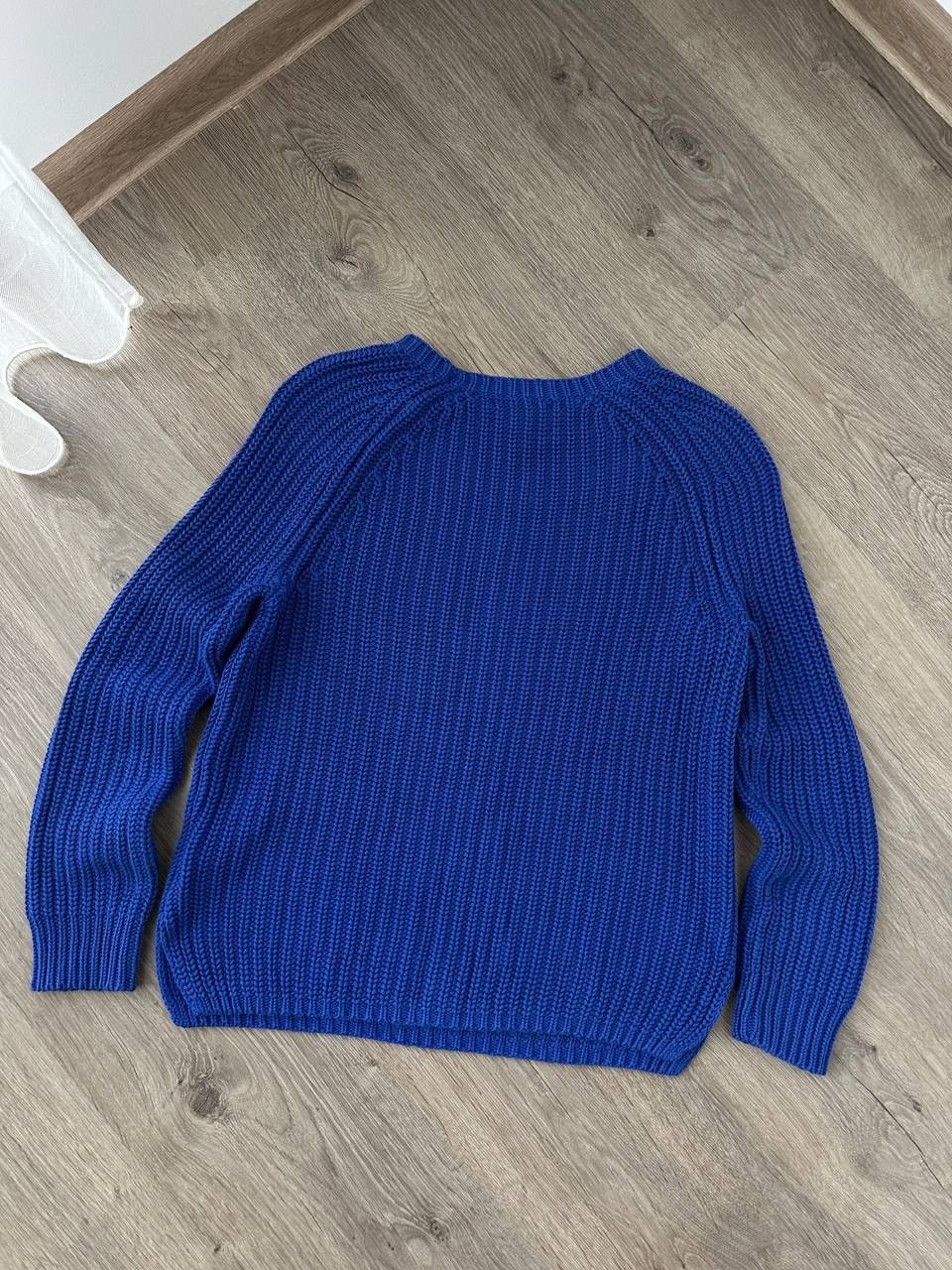 Polo Ralph Lauren × Vintage Vintage Polo Ralph Lauren Blue Ribbed Knit Sweater Size XS / US 0-2 / IT 36-38 - 12 Thumbnail