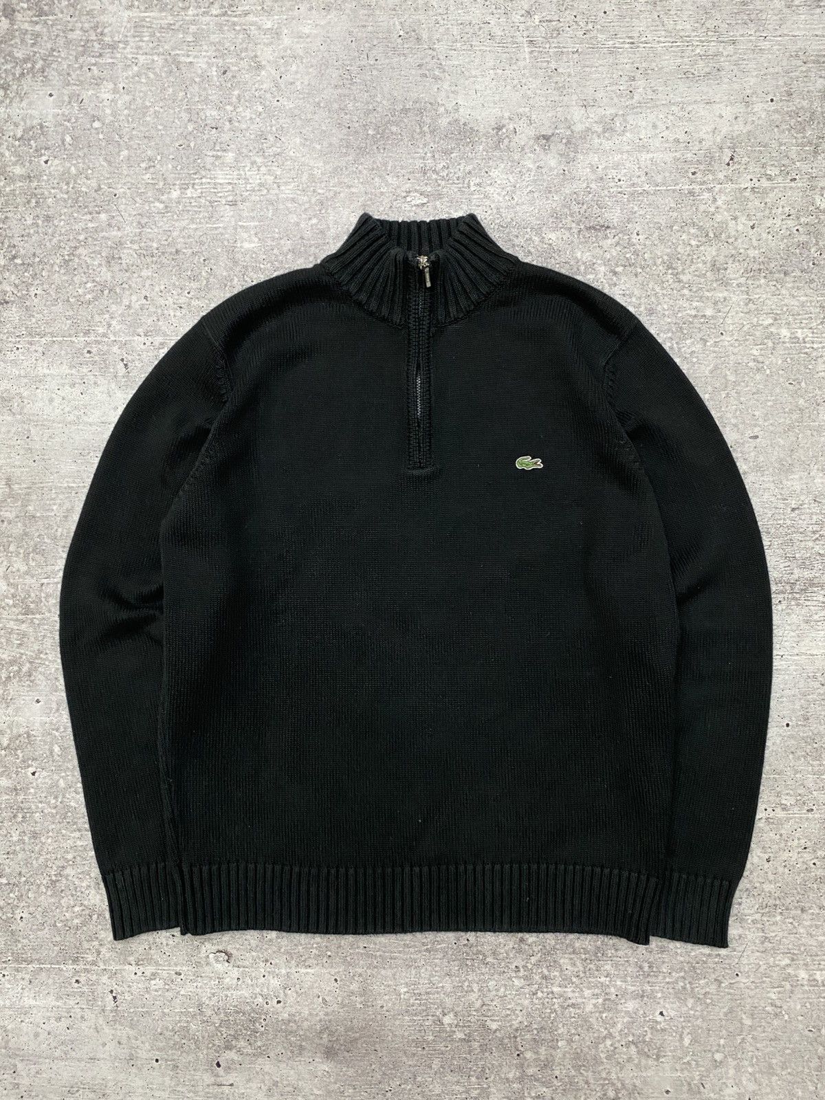 Lacoste × Vintage Lacoste Vintage Zip Sweater Size US M / EU 48-50 / 2 - 1 Thumbnail