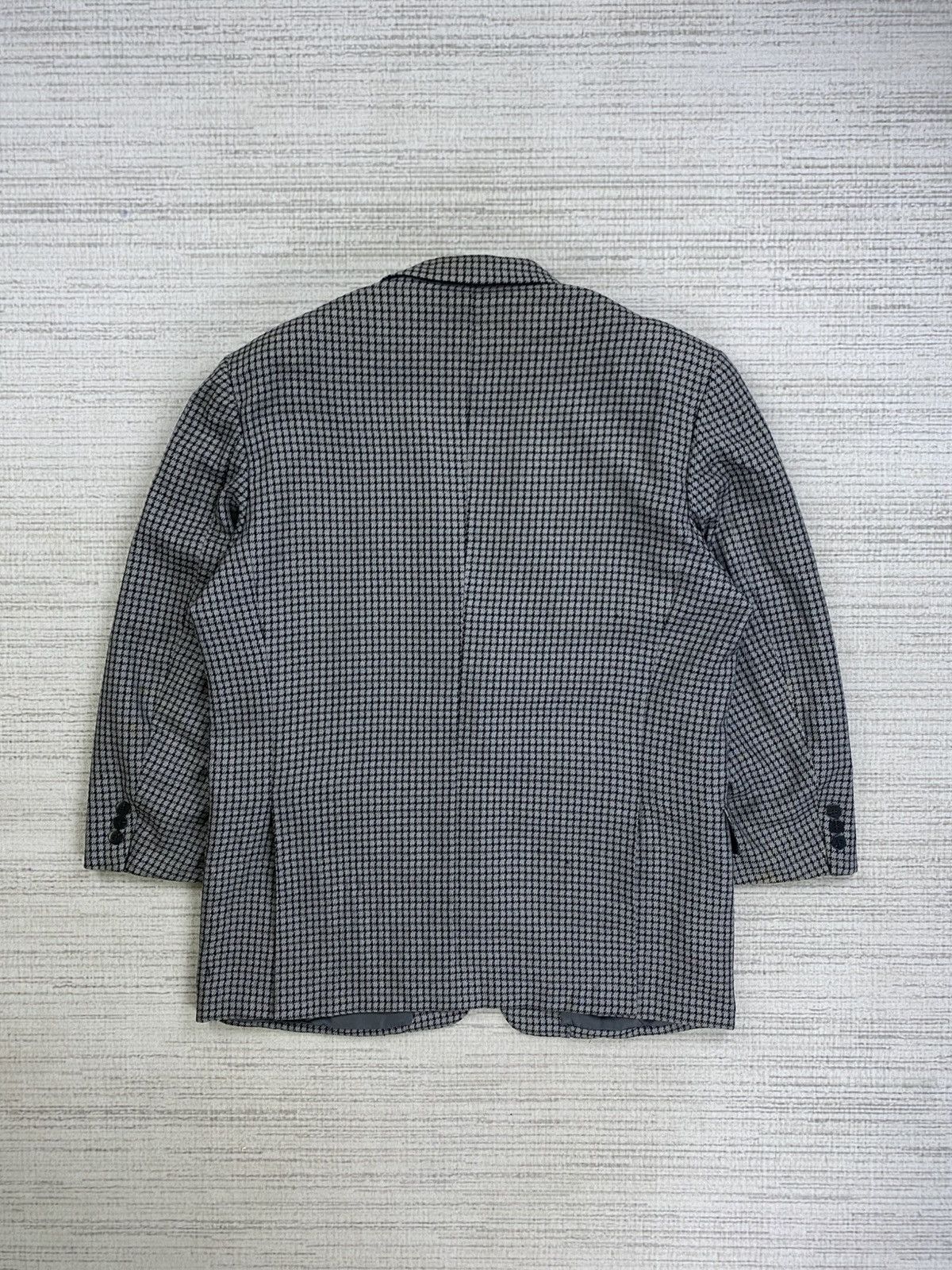 Alfred Dunhill × Japanese Brand × Vintage Vintage Dunhill Plaid Double Breasted Blazer Jacket Size US M / EU 48-50 / 2 - 2 Thumbnail