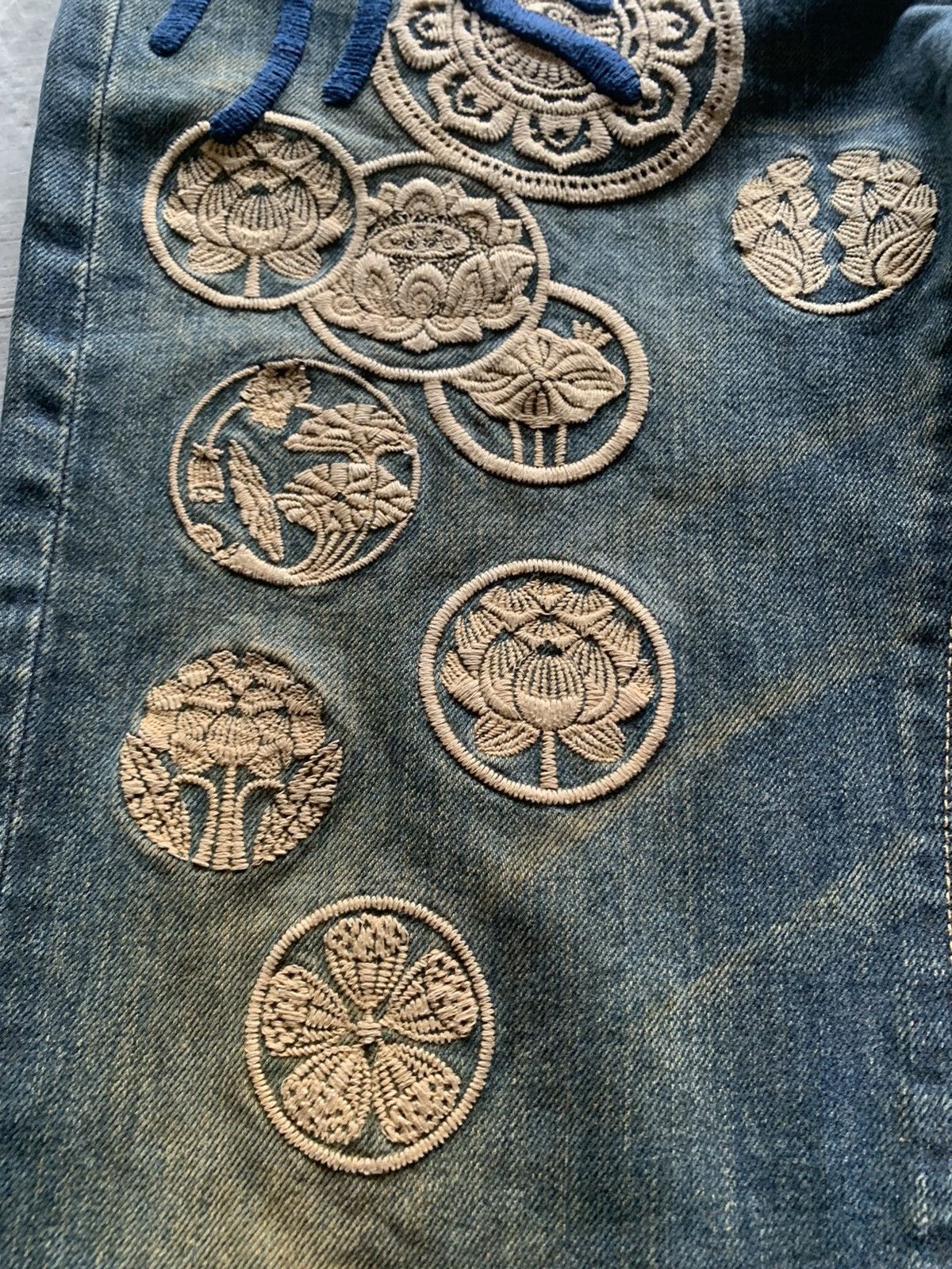 Japanese Brand crazy rusty sukajan japanese denim karakuri tamashii style Size US 32 / EU 48 - 12 Thumbnail