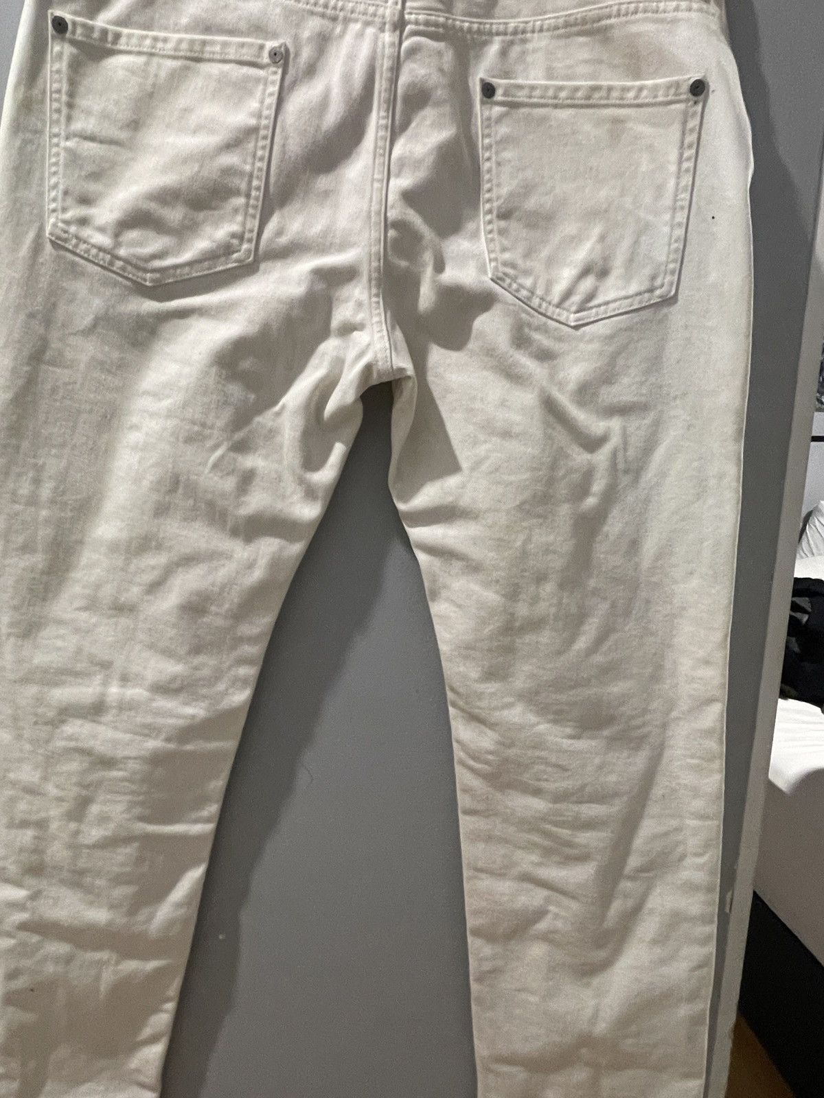 Maison Margiela Maison Margiela White jeans Size US 33 - 24 Thumbnail