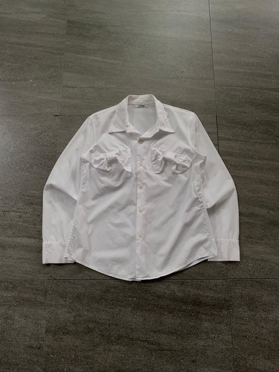 Yohji Yamamoto FREE TAX! Limi Feu Ribbon Applique Shirt Size US XS / EU 42 / 0 - 1 Thumbnail
