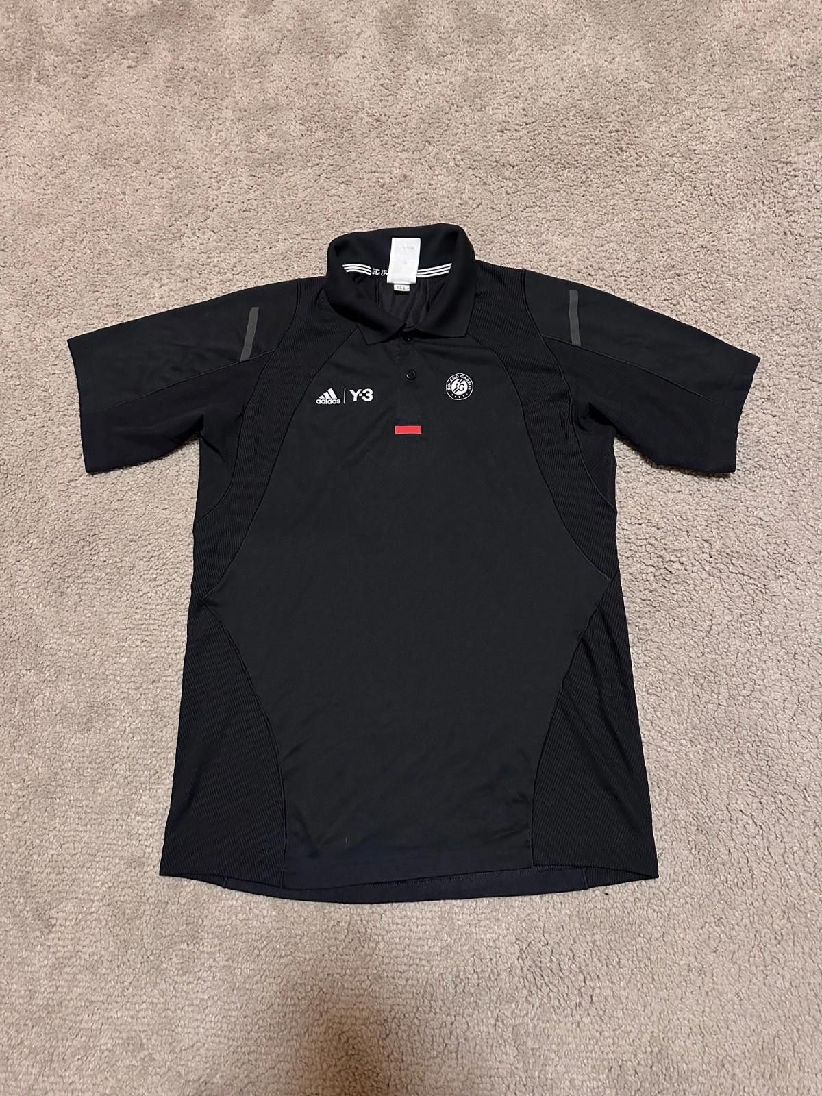 Adidas Yohii Yamamoto Adidas Y-3 Roland Garros French Open T-Shirt Size US M / EU 48-50 / 2 - 1 Thumbnail