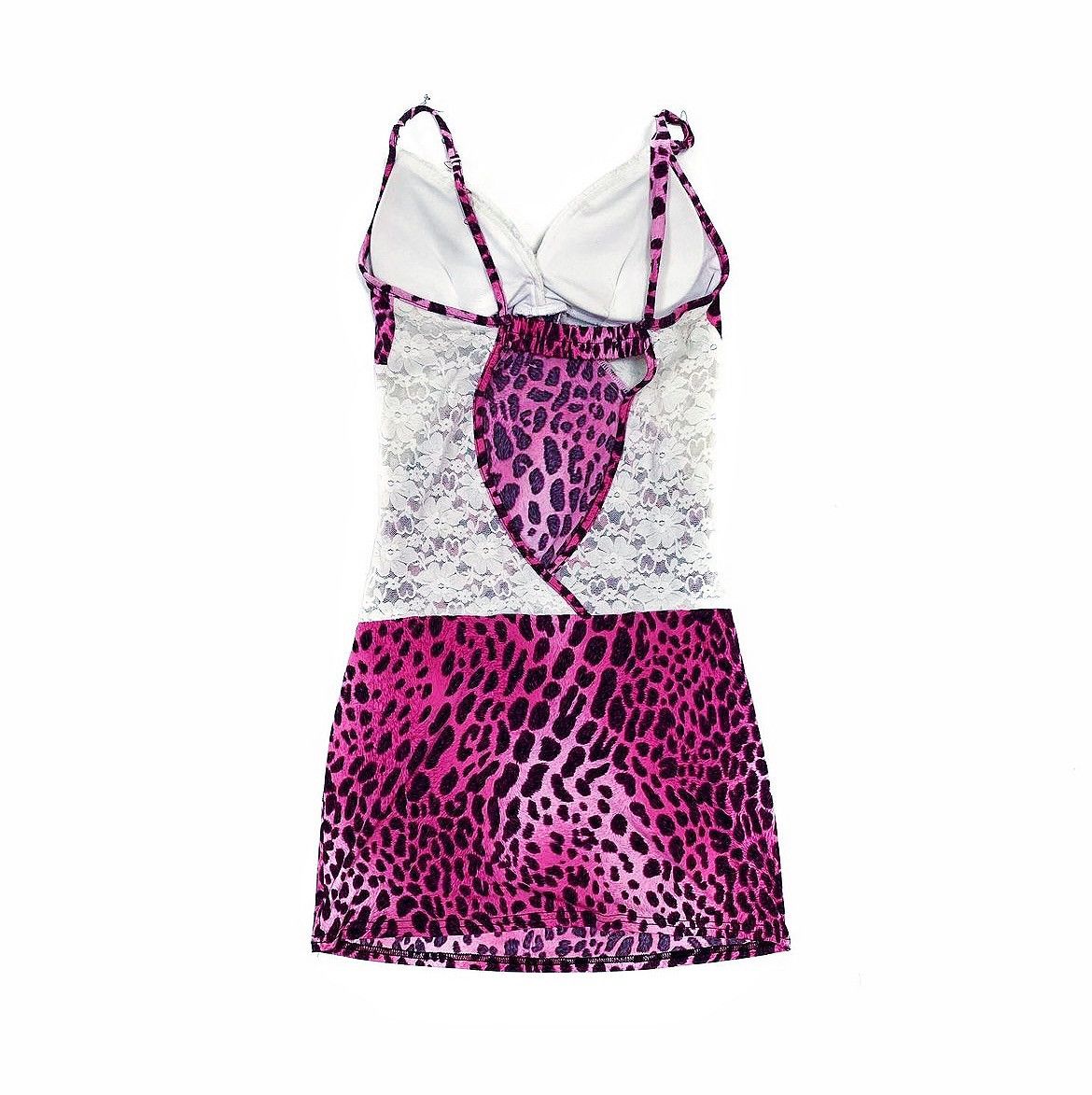 Japanese Brand Pink leopard backless y2k dress 💗💃🏻🎀 Size S / US 4 / IT 40 - 2 Thumbnail