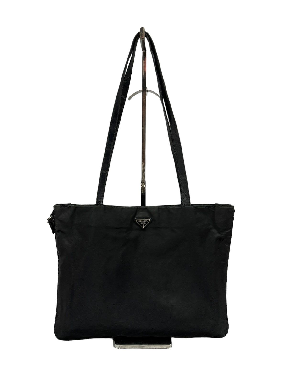 Prada Authentic🔥Prada Tessuto City Top Tote Zipper Expand Bag Size ONE SIZE - 1 Thumbnail