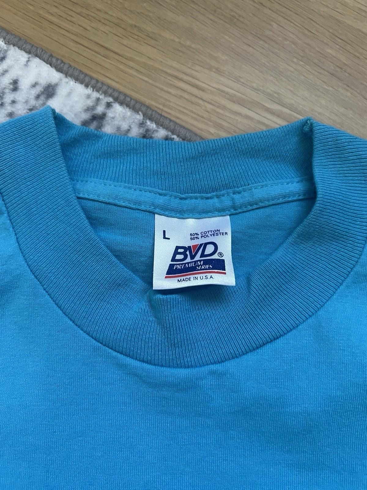 Other 90s BVD Blank Pocket T-Shirt Teal Size Large Size US L / EU 52-54 / 3 - 2 Thumbnail