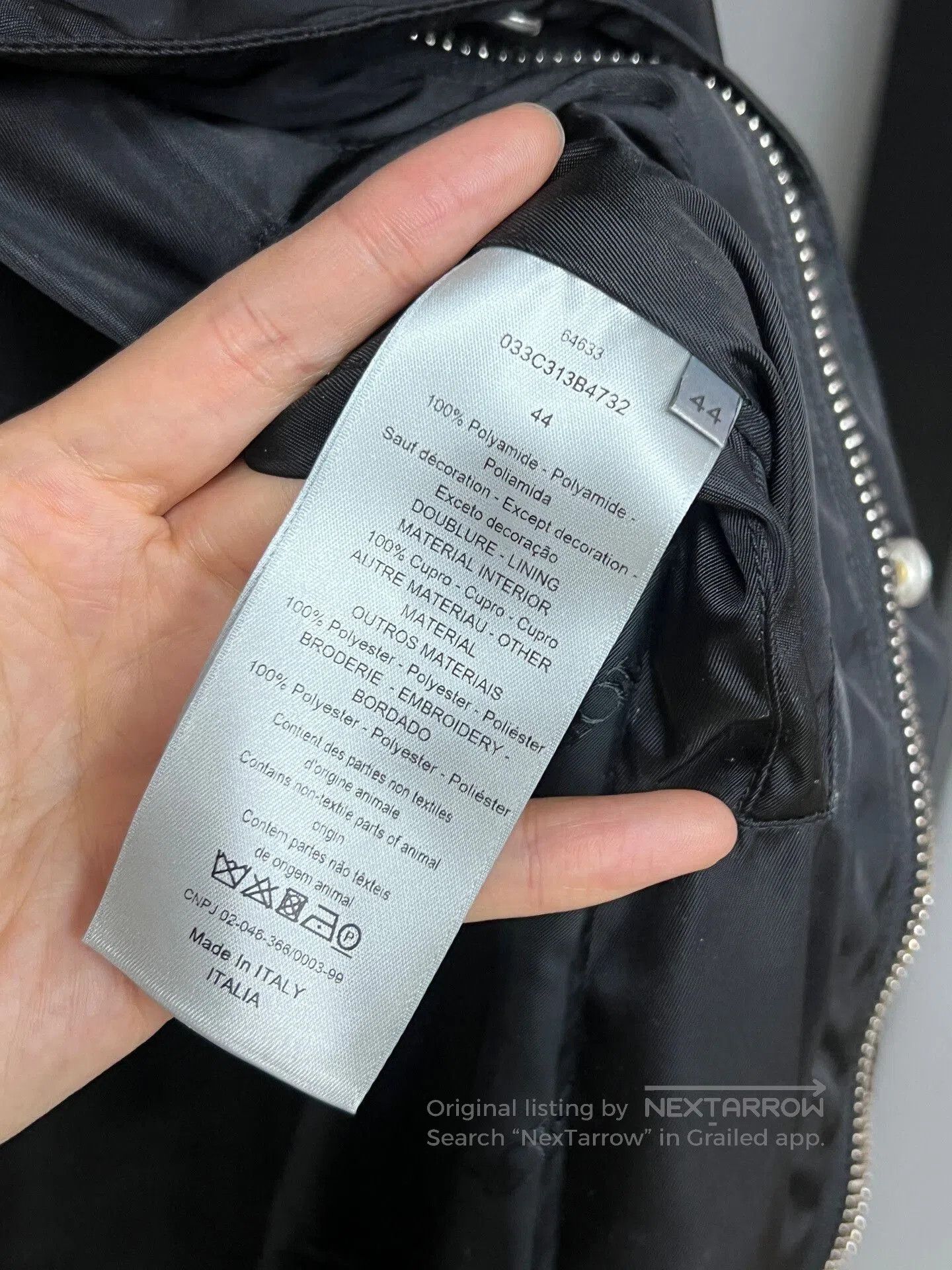 Dior dior large logo parka coat. Size US L / EU 52-54 / 3 - 6 Thumbnail