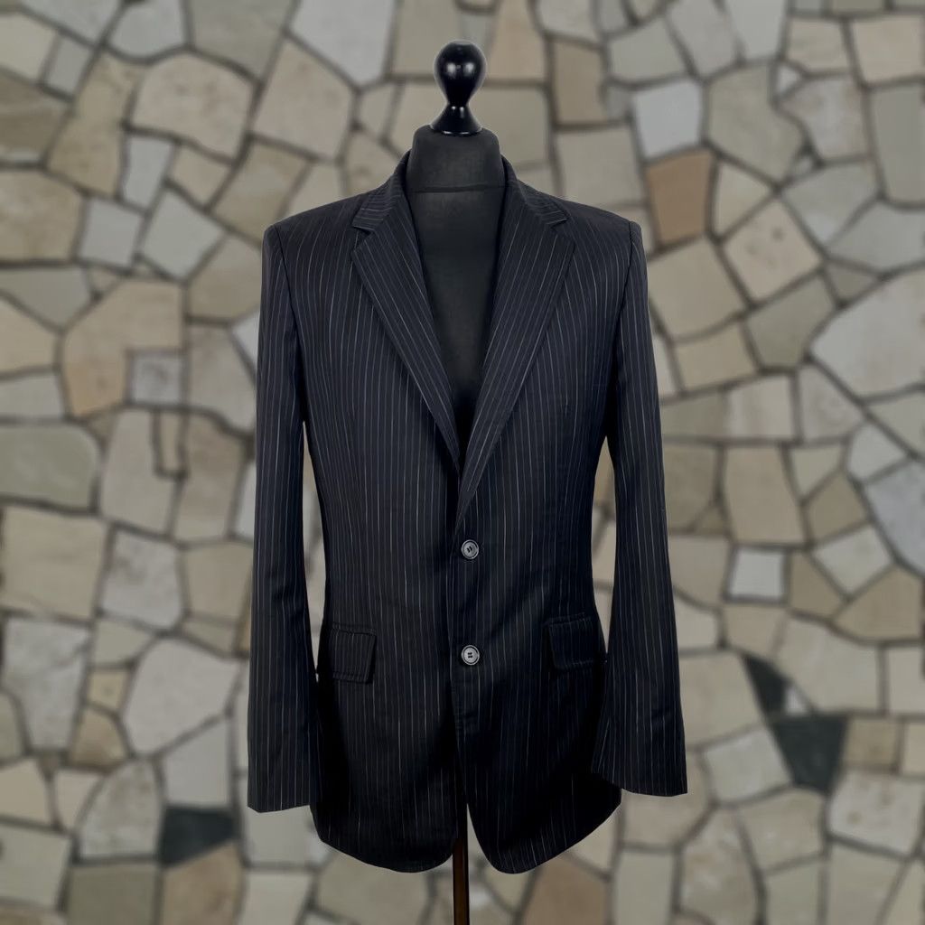 Hugo Boss Hugo Boss Blazer Shirt Wool Jacket 48 Black Mens 100% Wool 48 Chest Size 48 Sports Coat Vintage References Size 48R - 1 Thumbnail
