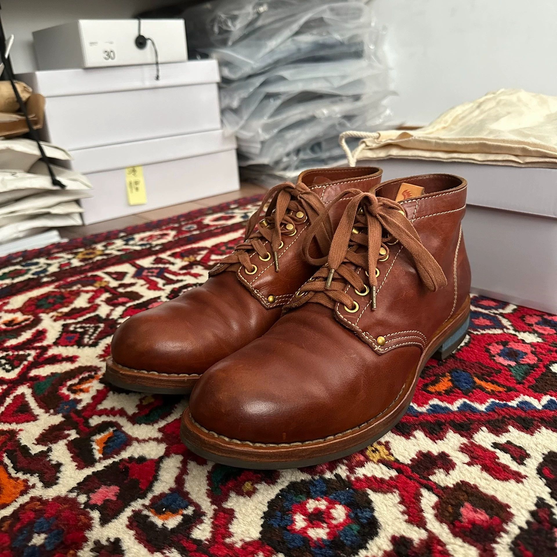 Visvim VISVIM 16AW BRIGADIER Boots 9/10 Size US 9 / EU 42 - 1 Thumbnail
