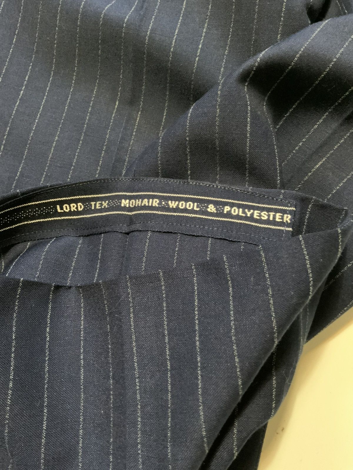 Vintage Vintage LordTex Mohair Wool Striped Classic Dress Pants Size US 32 / EU 48 - 6 Thumbnail