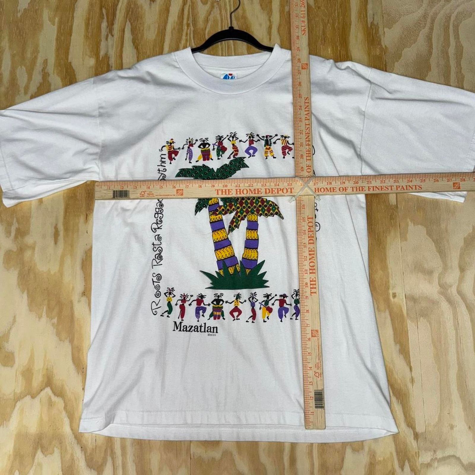 Vintage Vintage y2k mazatlan mexico rasta tourist t-shirt Size US XL / EU 56 / 4 - 3 Thumbnail