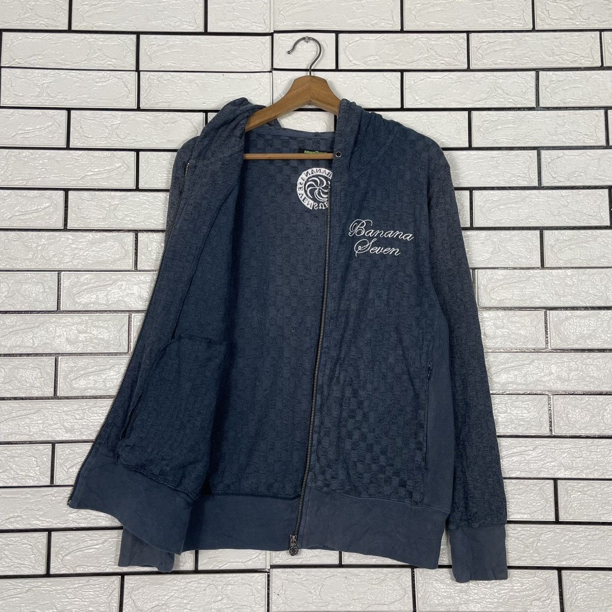 Japanese Brand Banana Seven Zipper Hoodie Size US M / EU 48-50 / 2 - 9 Thumbnail