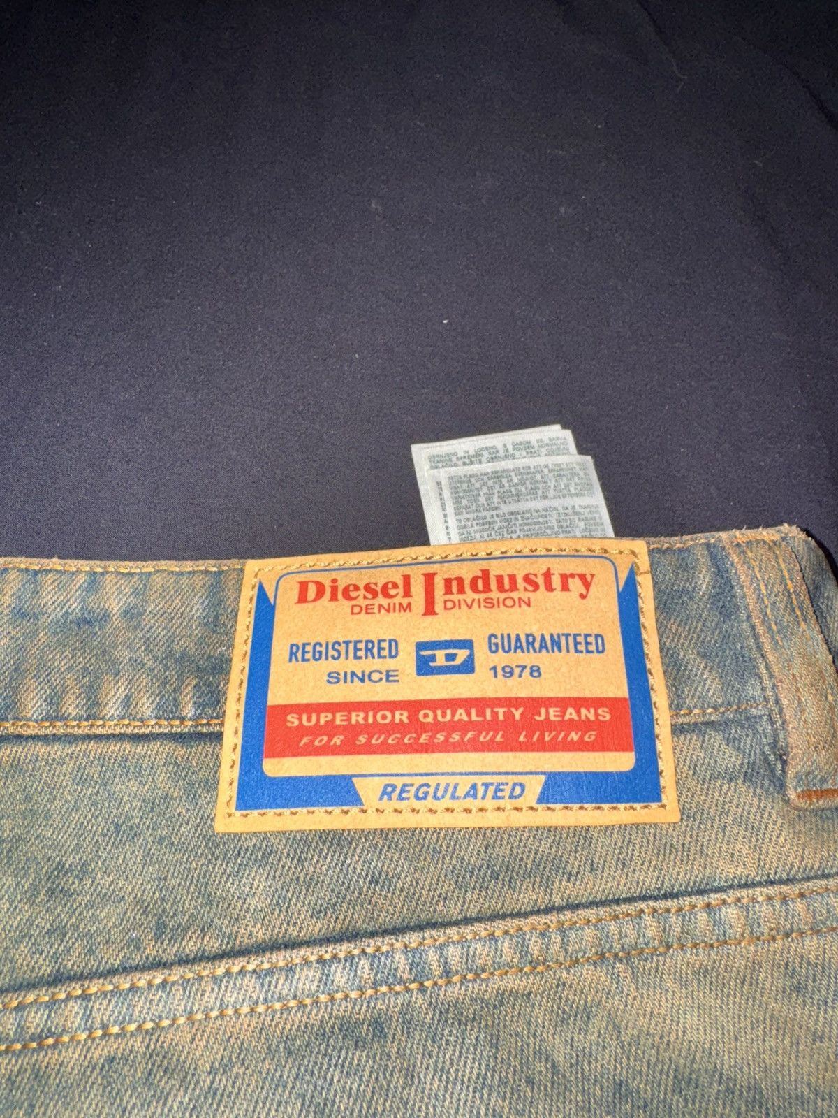 Diesel Diesel Industry Denim Acid wash Distressed Jeans Size US 36 / EU 52 - 11 Thumbnail