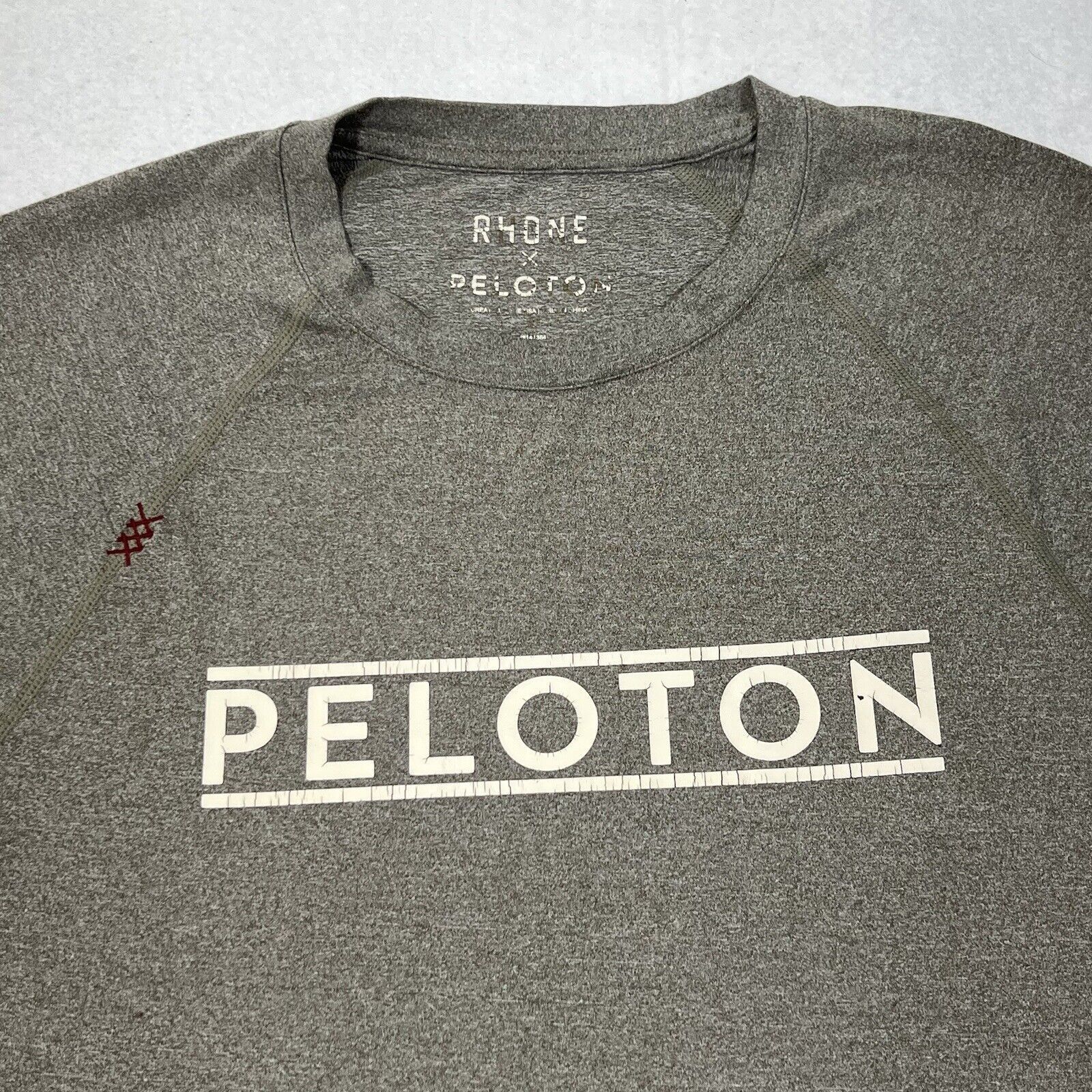 Other Rhone x Peloton Athletic Stretch T Shirt Gray Tee Size US S / EU 44-46 / 1 - 2 Thumbnail
