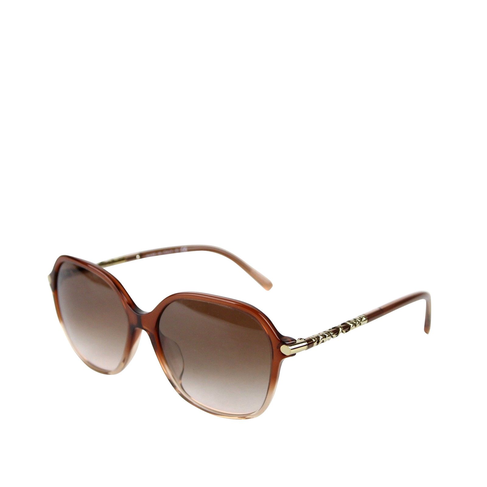 Burberry Unisex Oversized Brown Plastic With Pink Gradient Size ONE SIZE - 1 Thumbnail