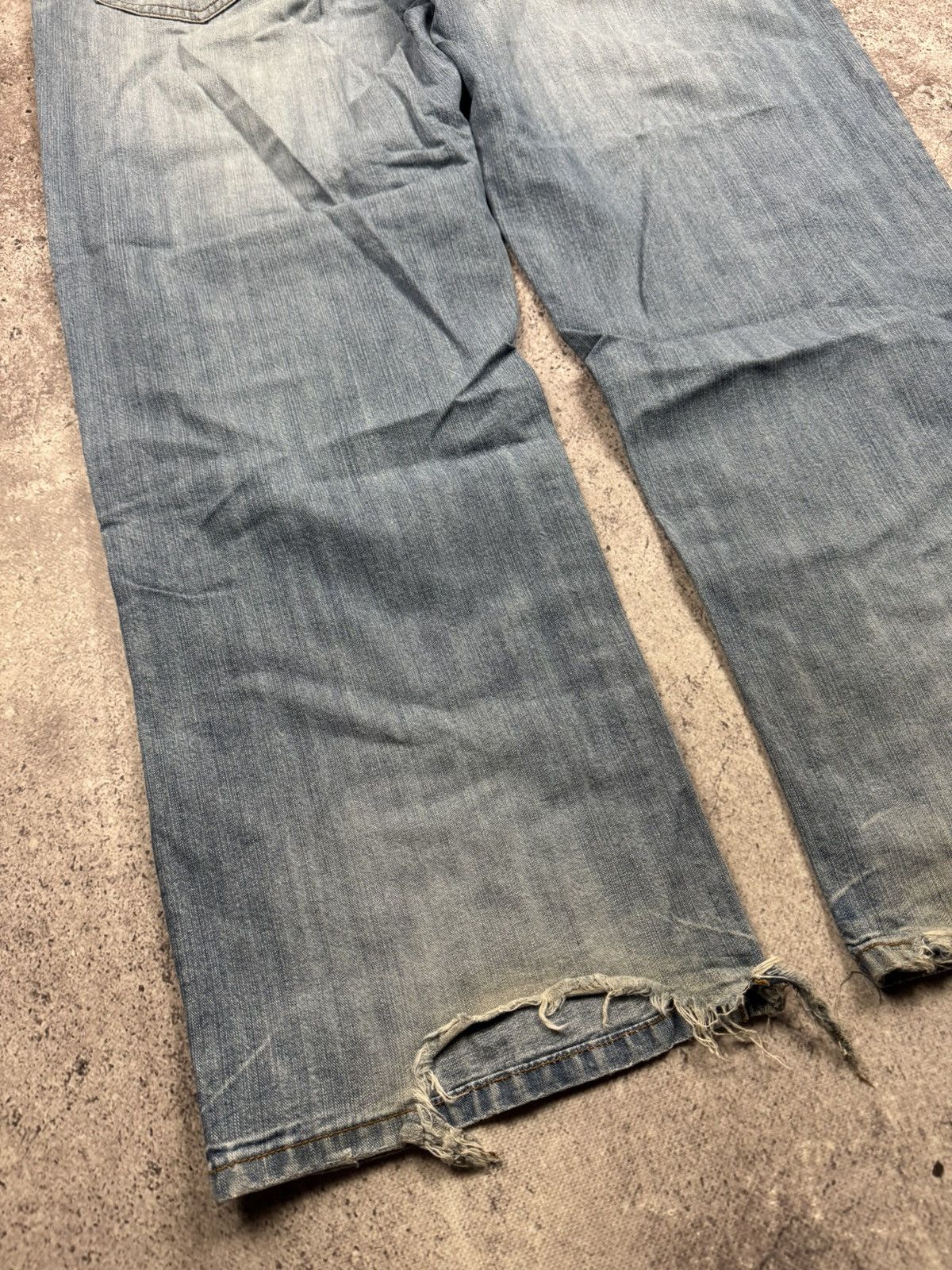 Rocawear Vintage Rocawear Y2K Distressed Baggy Jeans Skate Jnco Y2K Size US 38 / EU 54 - 11 Thumbnail