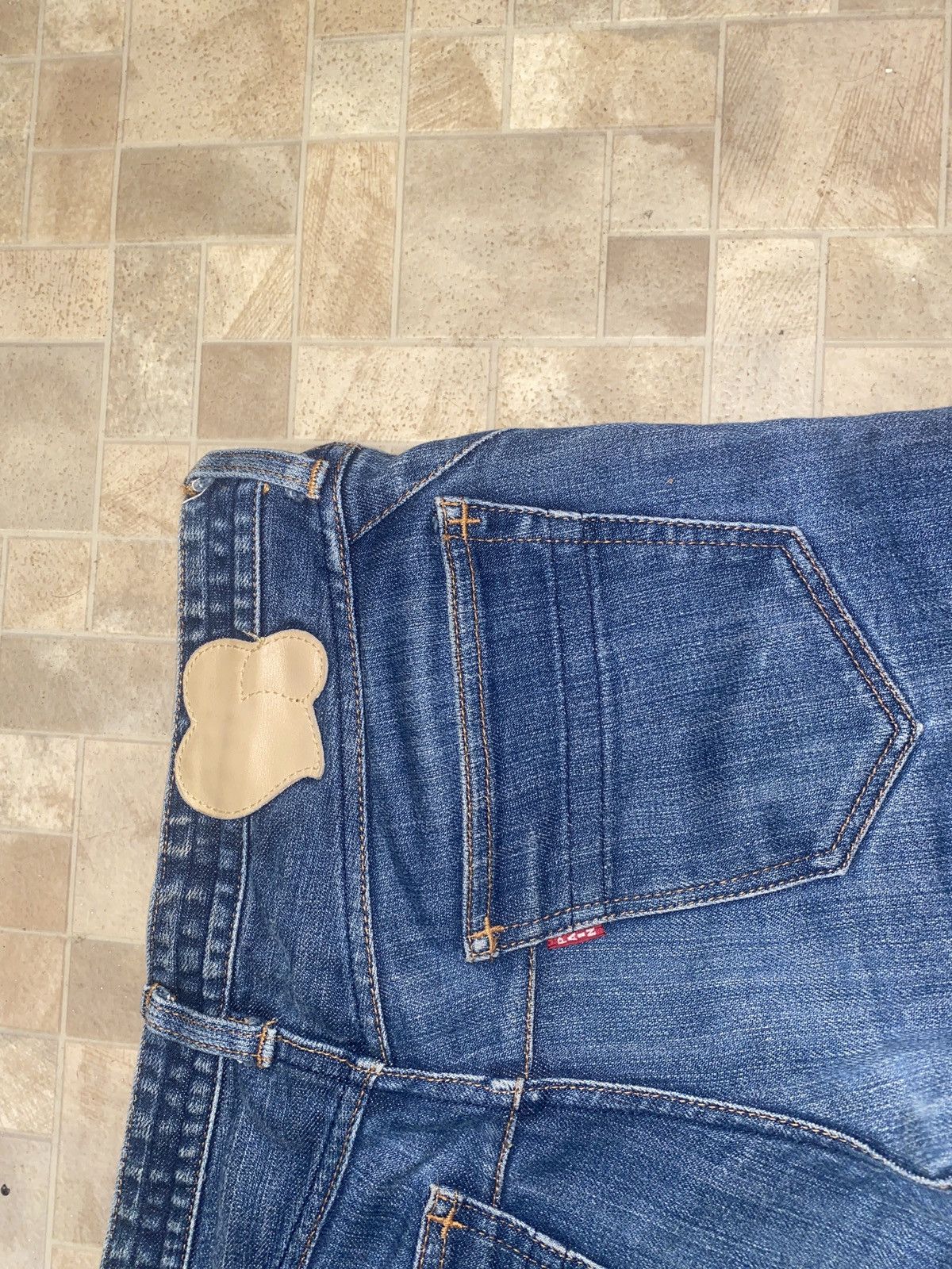 Number (N)ine × Takahiromiyashita The Soloist. SS08 “Birds” Raw Hem Distressed Pain Jeans Size US 30 / EU 46 - 3 Thumbnail