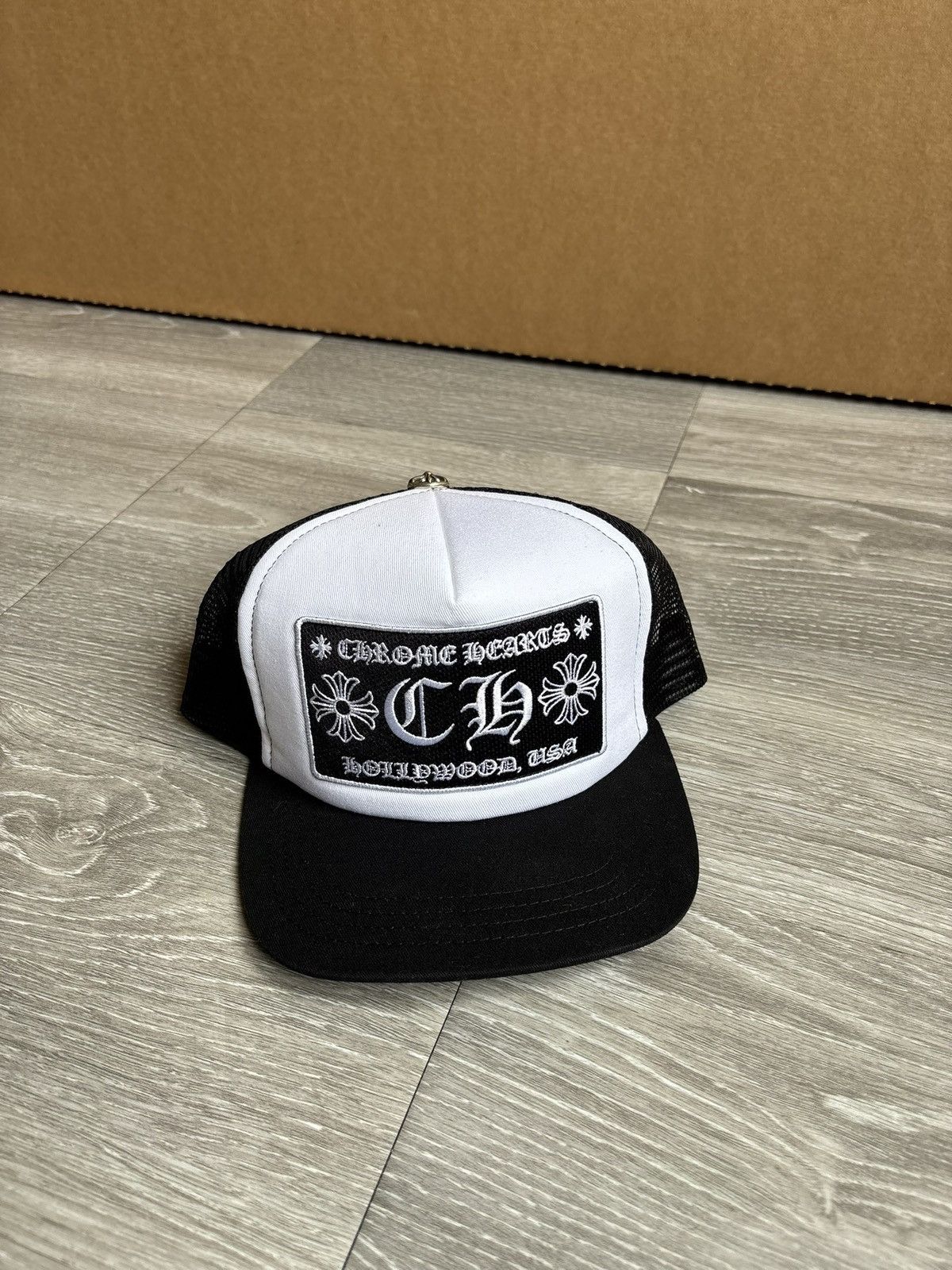 Chrome Hearts Chrome Hearts CH Trucker Hat Size ONE SIZE - 4 Thumbnail